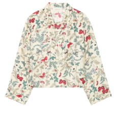 The Great The Meadow Henley Top 100% SILK