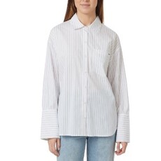 Habitual OVERSIZED STRIPE POPLIN SHIRT  Bright White Stripe