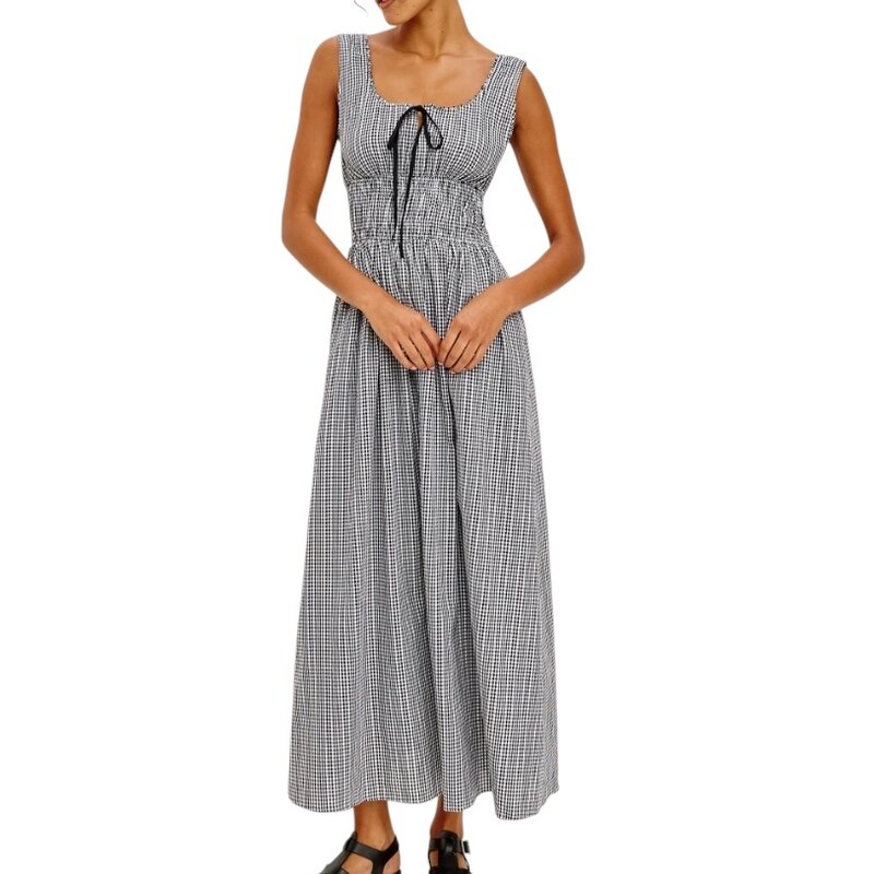 Rails JORDIE - BLACK GINGHA