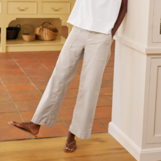 Frank & Eileen Wexford Patch Pocket Pant Cement