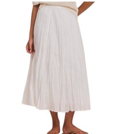 NIC+ZOE COTTON CRINKLE SKIRT