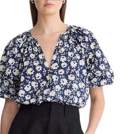 APIECE APART NELE LANTERN SLEEVE TOP