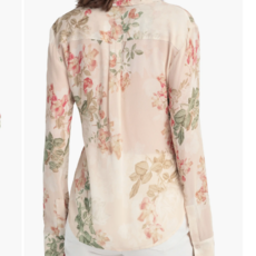 FAVORITE DAUGHTER THE BAILEY BLOUSE LIGHT PEACH ROSE