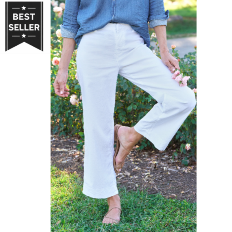 Frank & Eileen WEXFORD The Trouser WHITE