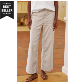 Frank & Eileen Wexford Patch Pocket Pant Cement