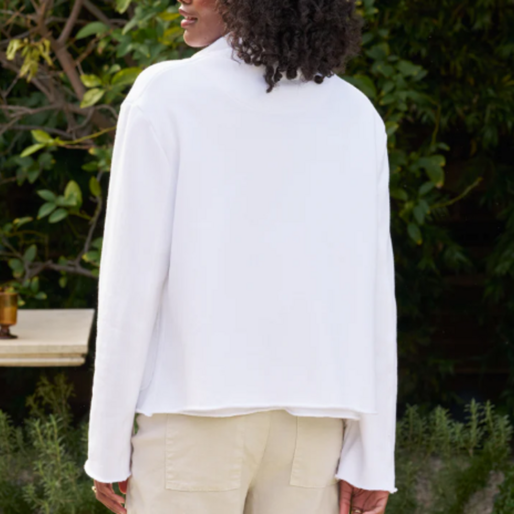 Frank & Eileen Mini Belfast SweatshirtPeacoat White