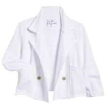Frank & Eileen Mini Belfast SweatshirtPeacoat White