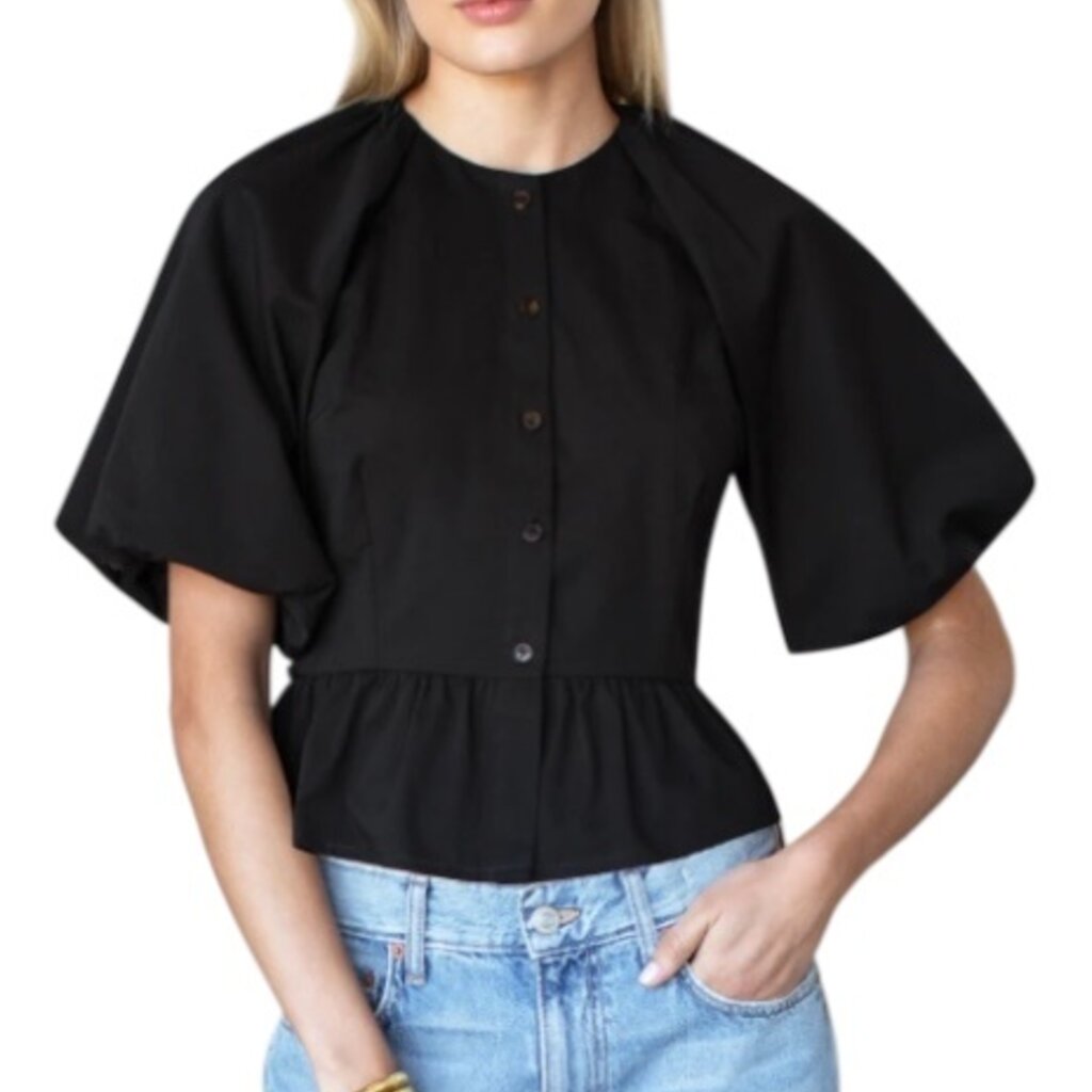 Emerson Fry Bastille Top - Black Swan