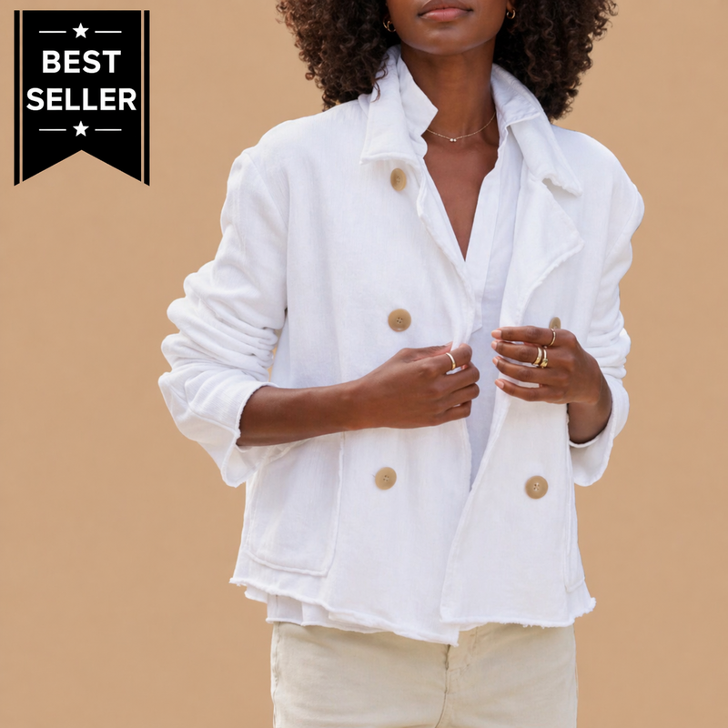 Frank & Eileen Mini Belfast SweatshirtPeacoat White
