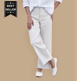 Frank & Eileen WEXFORD The Trouser Linen CEMENT