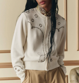 The Great The Studded Cardigan