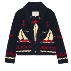 The Great The Sailboat Lodge Cardigan