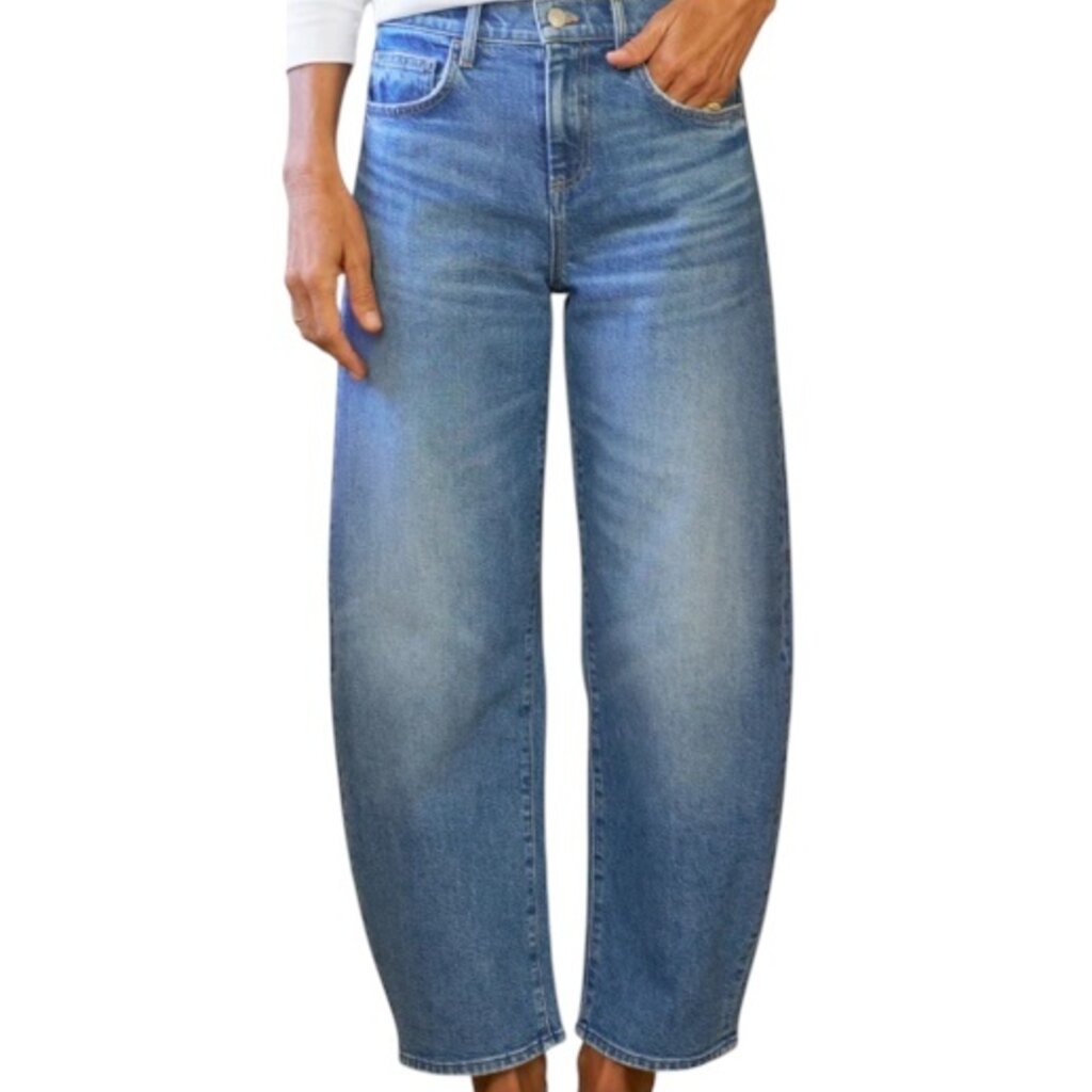 Frank & Eileen Brennan - Barrel Leg Jean 1978 Wash