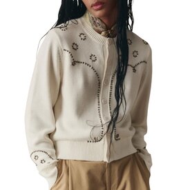The Great The Studded Cardigan