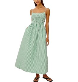 Rails PRIMROSE DRESS EMERALD STRIPE