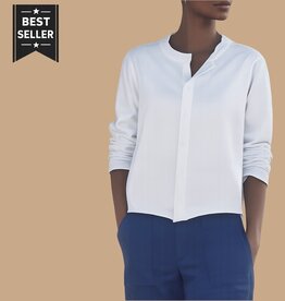 Frank & Eileen Jackie - Sweatshirt Cardigan WHITE