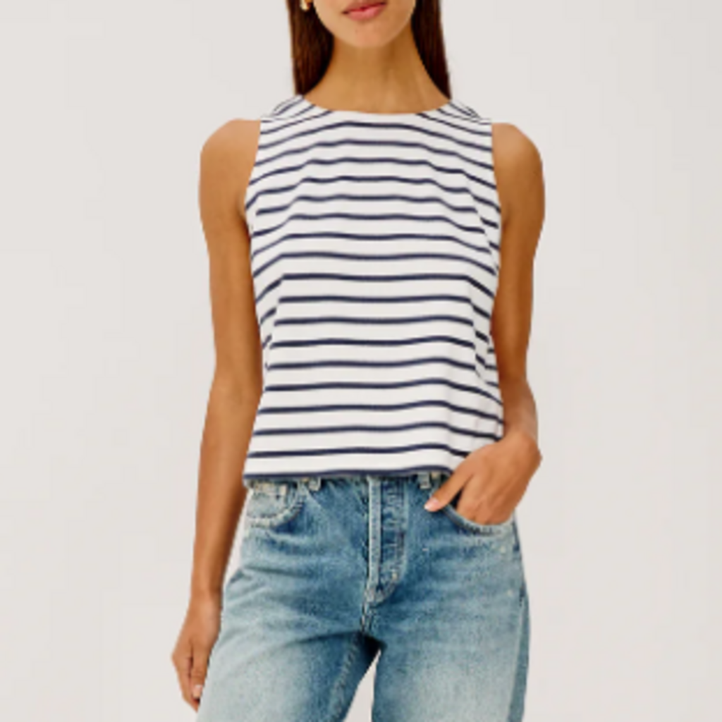 Rails GRACE - IVORY NAVY STRIPE