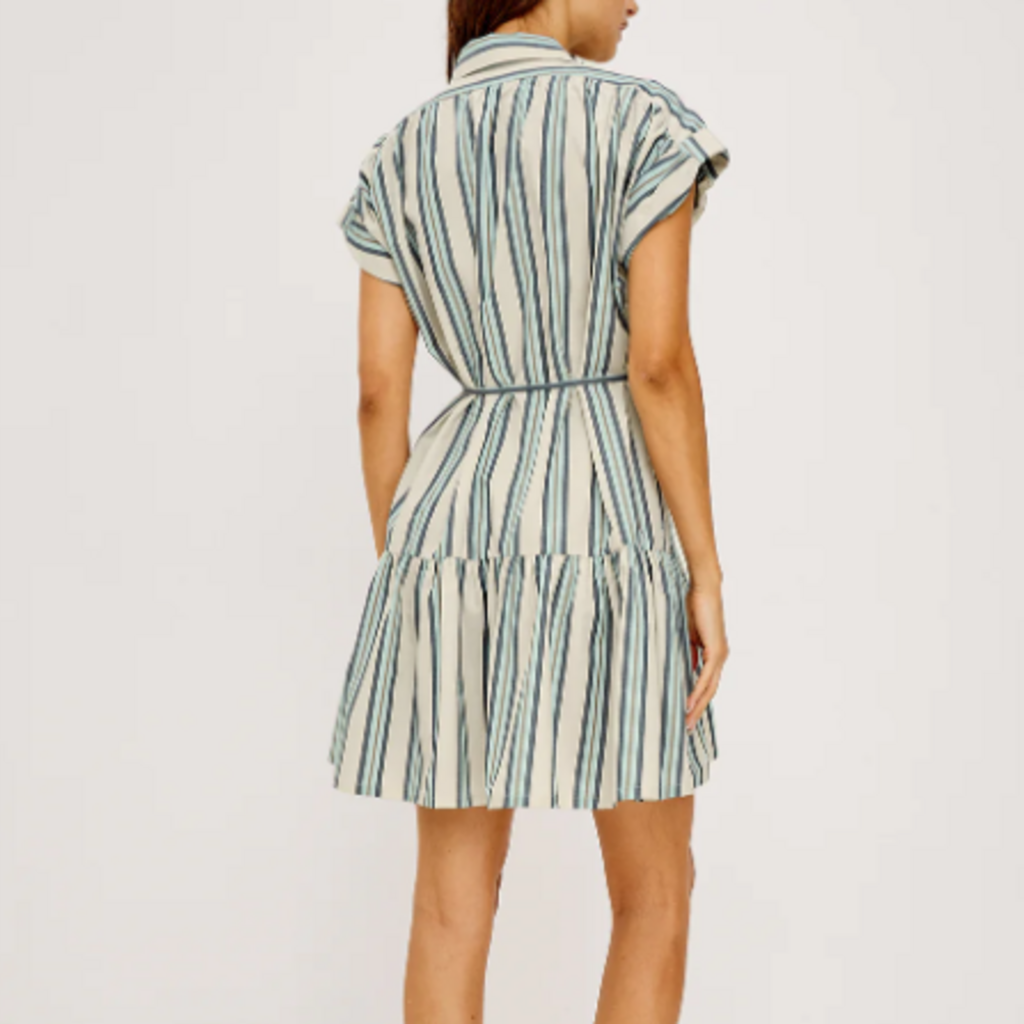 Rails EVALINE - MARSALA STRIPE