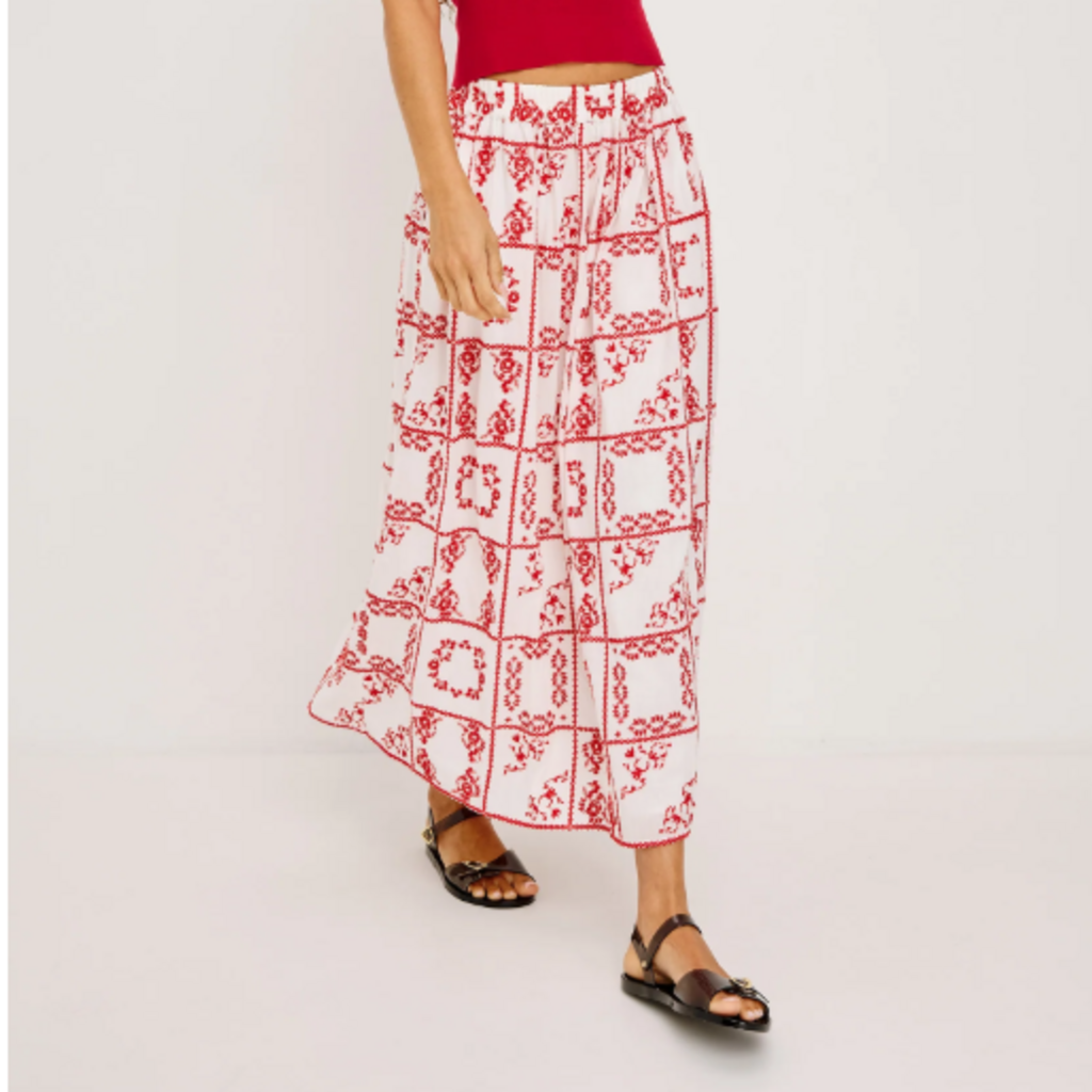 Rails DAX - IVORY RED HANDKERCHIE