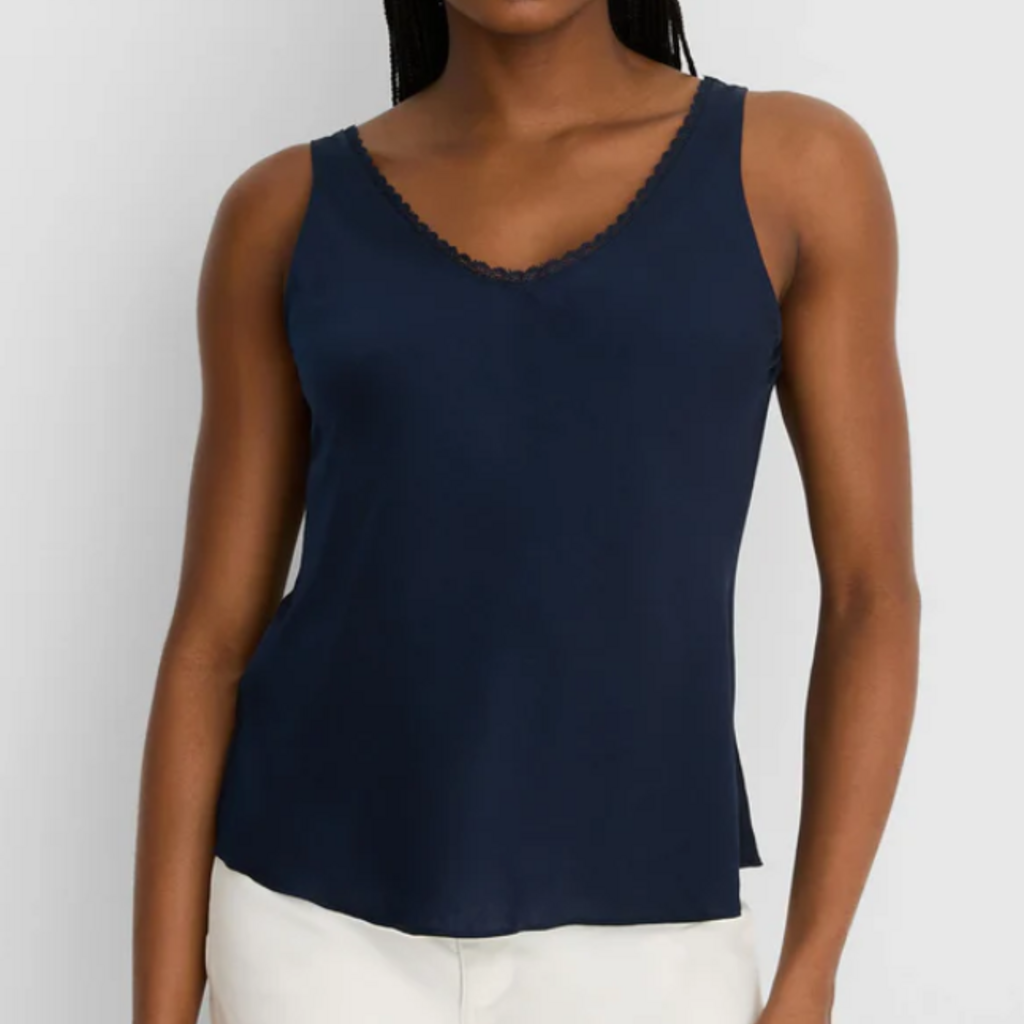 NIC+ZOE Lace Trim Day Gloss Tank