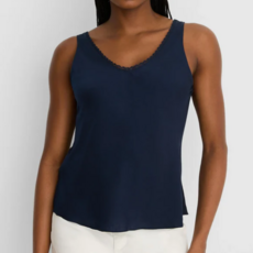 NIC+ZOE Lace Trim Day Gloss Tank