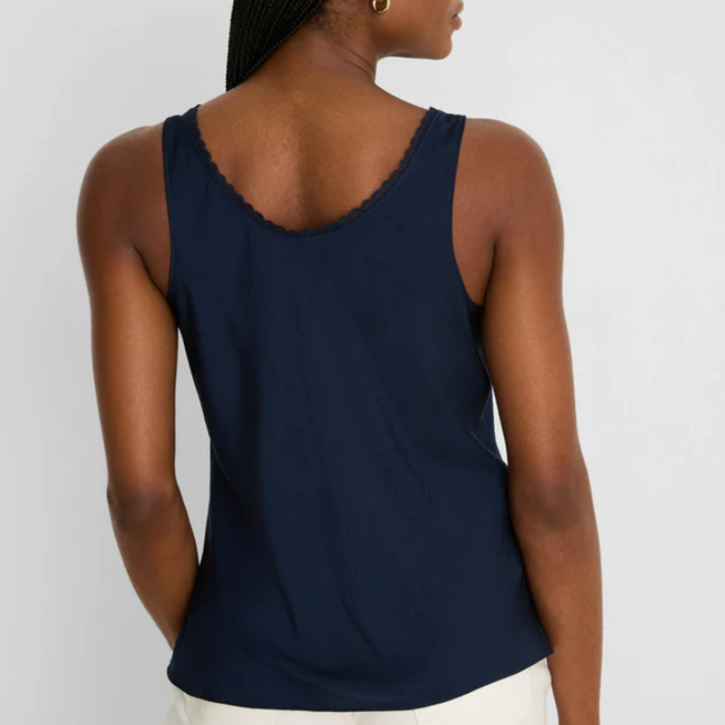 NIC+ZOE Lace Trim Day Gloss Tank