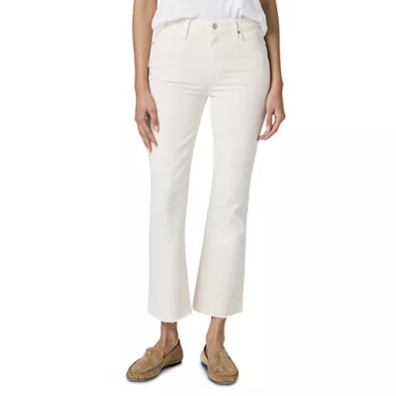 Paige MASON CROP BOOT RAW HEM / CREAM CLOUD