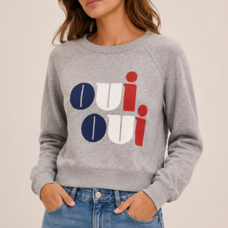 PROJECT SOCIAL T OUI OUI Shrunken Sweatshirt