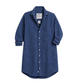 Frank & Eileen MARY NVSW Classic Shirtdress Navy White Stars