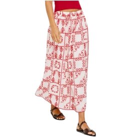 Rails DAX - IVORY RED HANDKERCHIE
