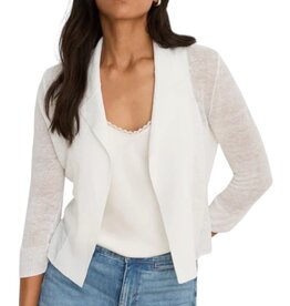 NIC+ZOE Featherknit Collared Cardigan