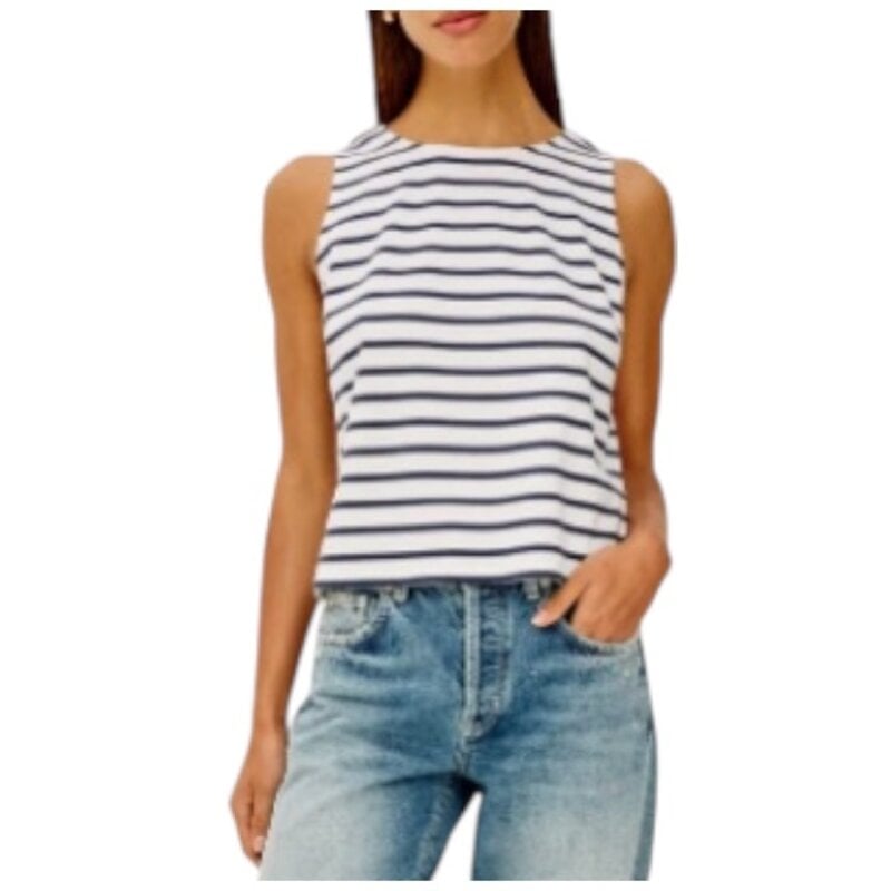 Rails GRACE - IVORY NAVY STRIPE