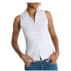 NATION LTD Jaylin Polo Top White