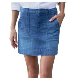 Frank & Eileen Jameson Skirt - Utility Skirt Washed Blue 1984 Wash