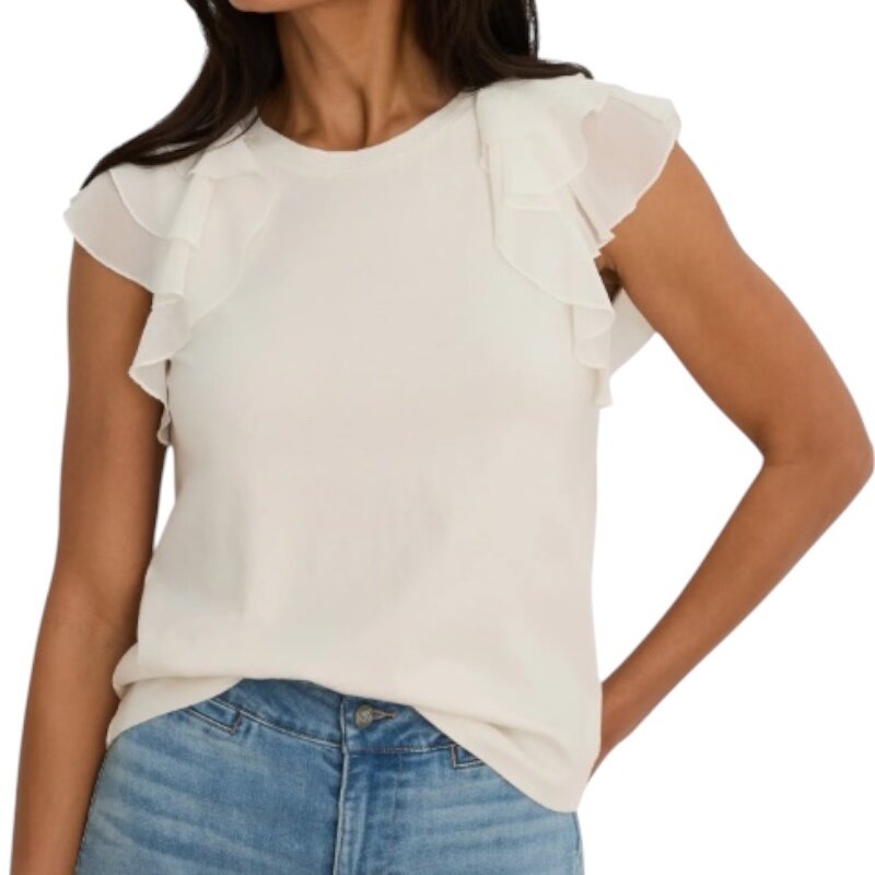 NIC+ZOE CHIFFON DRIFT TOP
