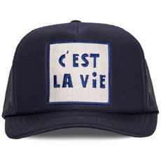 Friday Feelin C'est La Vie  Trucker Hat in  Nav