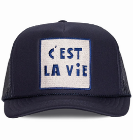 Friday Feelin C'est La Vie  Trucker Hat in  Nav