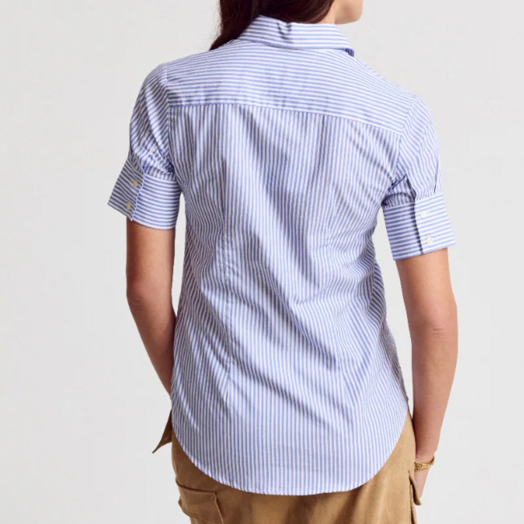 THE SHIRT The Short Sleeve Shirt 62.00 Blue/White Stripe
