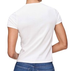 DL1961 Shrunken Tee in WHITE