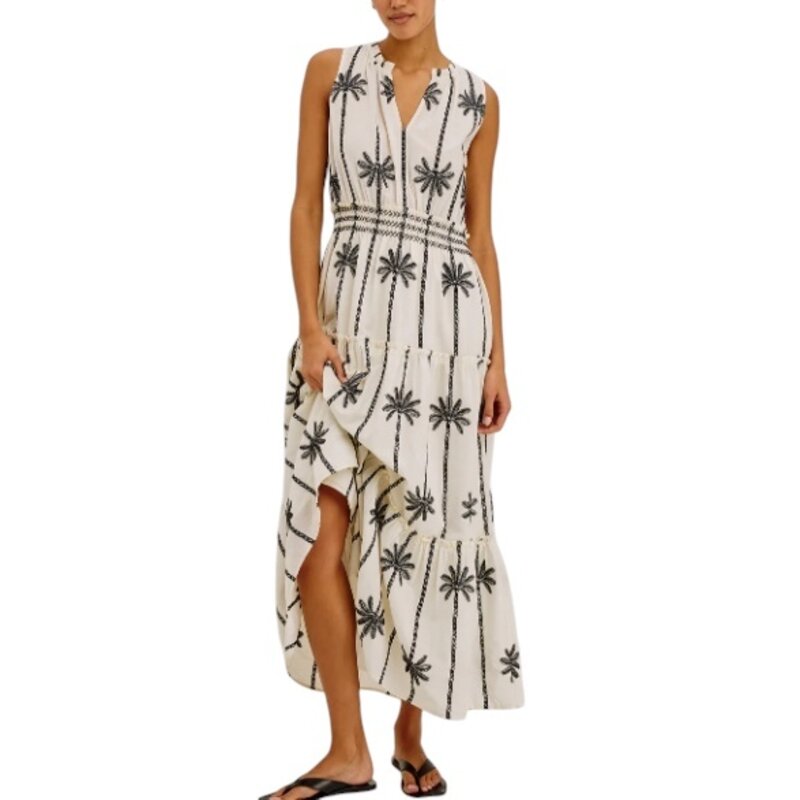 Rails LOULOU - EMBROIDERED PALMS