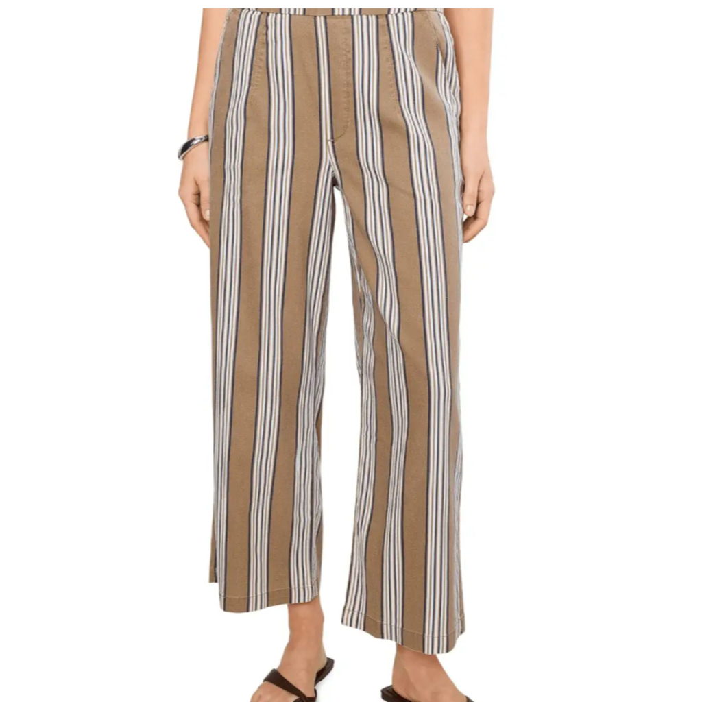Kut From The Kloth TAN/NAVY TOPAZ HIGH RISE PANT