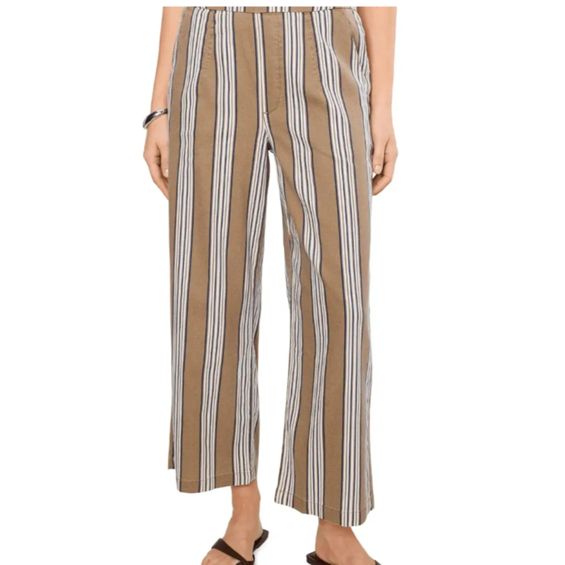 Kut From The Kloth TAN/NAVY TOPAZ HIGH RISE PANT