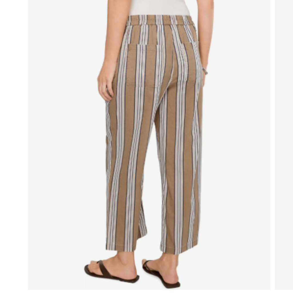 Kut From The Kloth TAN/NAVY TOPAZ HIGH RISE PANT