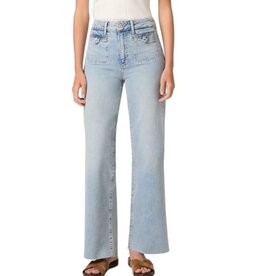 Paige ANESSA 31IN WELT STITCH THRU PKTS RAW HEM