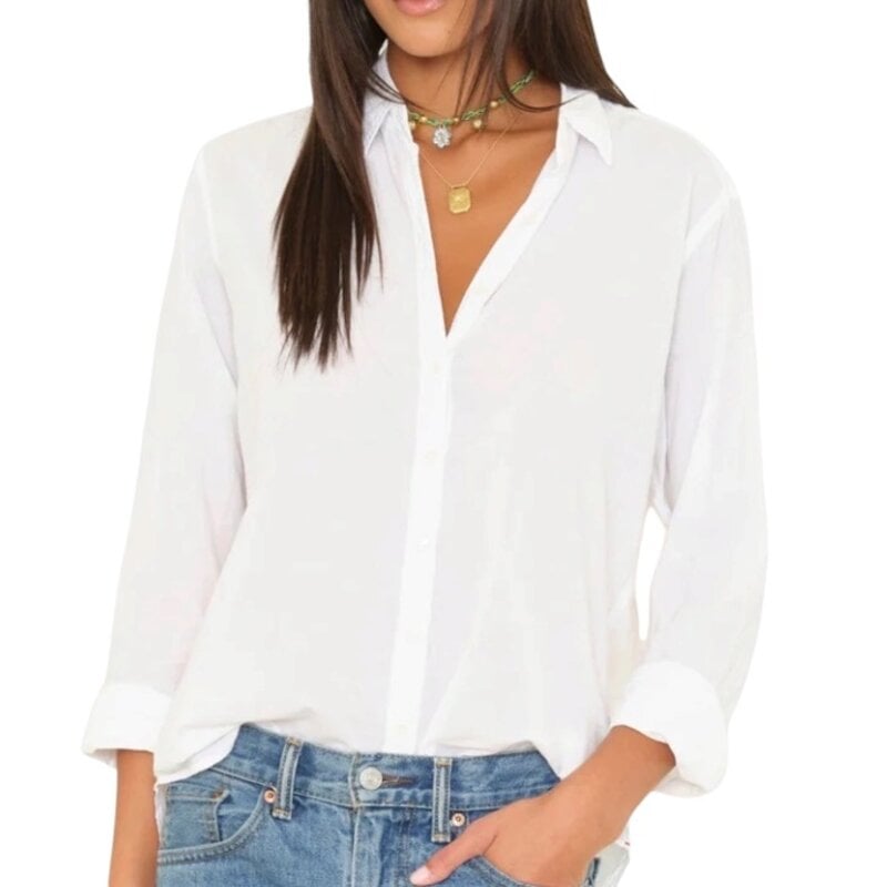 XIRENA BEAU SHIRT WHITE