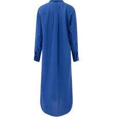 Frank & Eileen RORY CBLNMaxi Shirtdress Cabo Blue