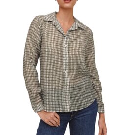 CLASSIC BUTTON DOWN-OLIVE MOSAIC PRI