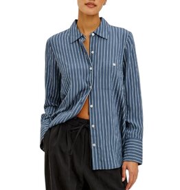 Rails BECK - IVORY STEEL BLUE STRIPE