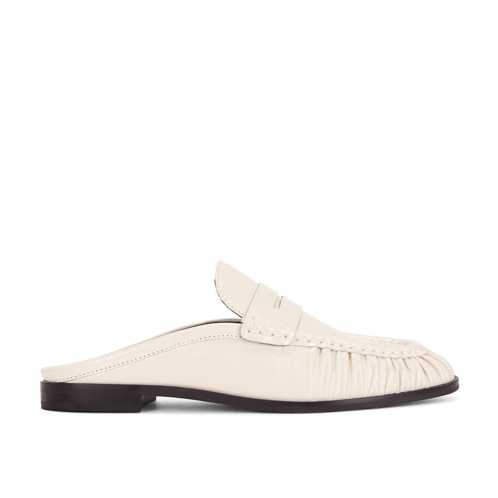BETZY MULE LOAFER CREME AS SIZED