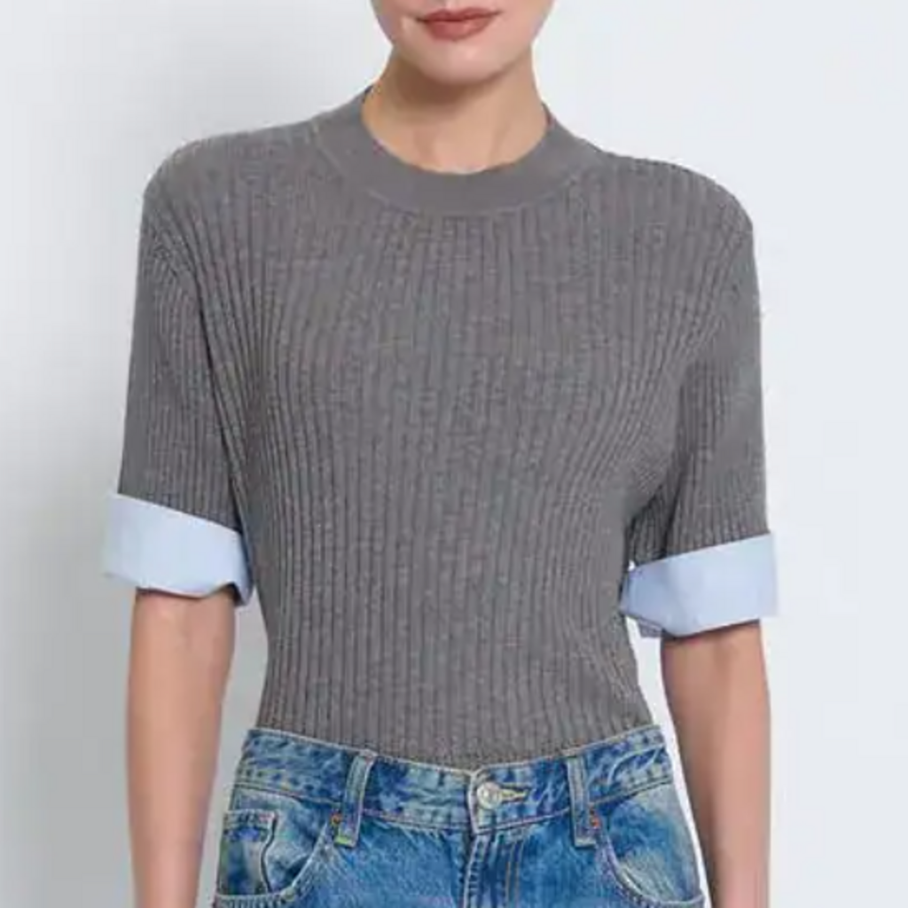 CENTRAL PARK WEST COEN SHIRT CUFF SWEATER
